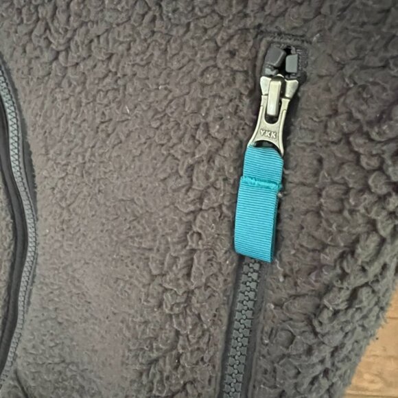 Women's Patagonia Grey Retro Pile Fleece Zip Up Jacket Size S - Picture 3 of 8